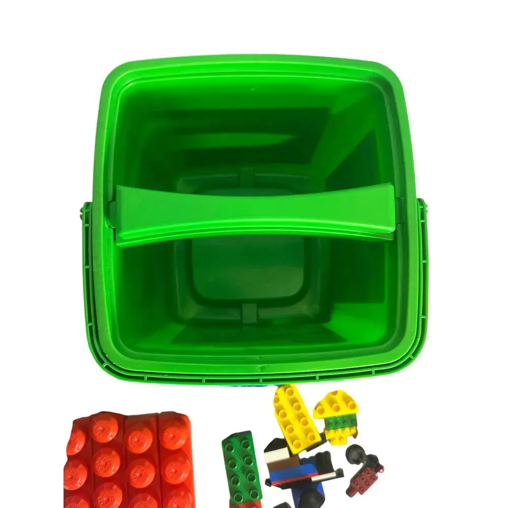LEGO Large Block Containers #3036 #1744 #4103 Empty Bucket-Excellent-Lot of 3